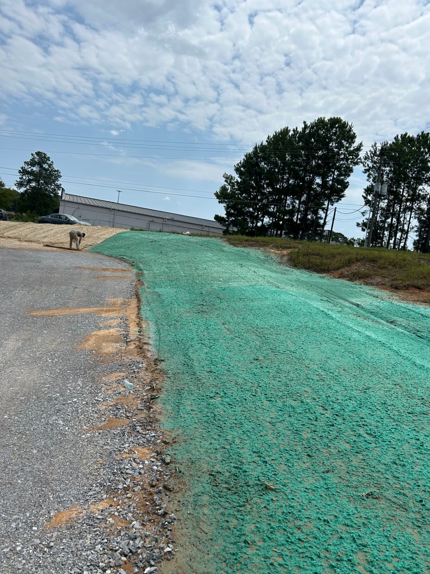 Deep South Hydroseeding job photo in Mississippi